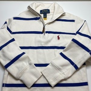 Kids polo long sleeve shirt size 8
